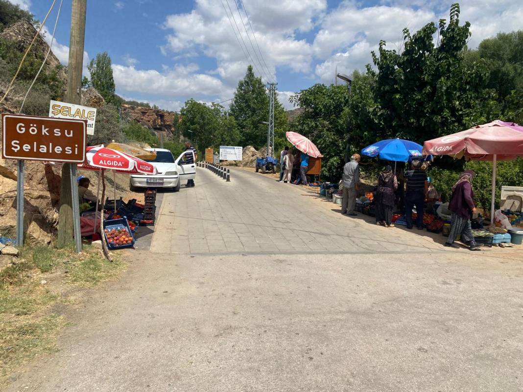 Konya Yerköprü Şelalesi yine doldu taştı 14